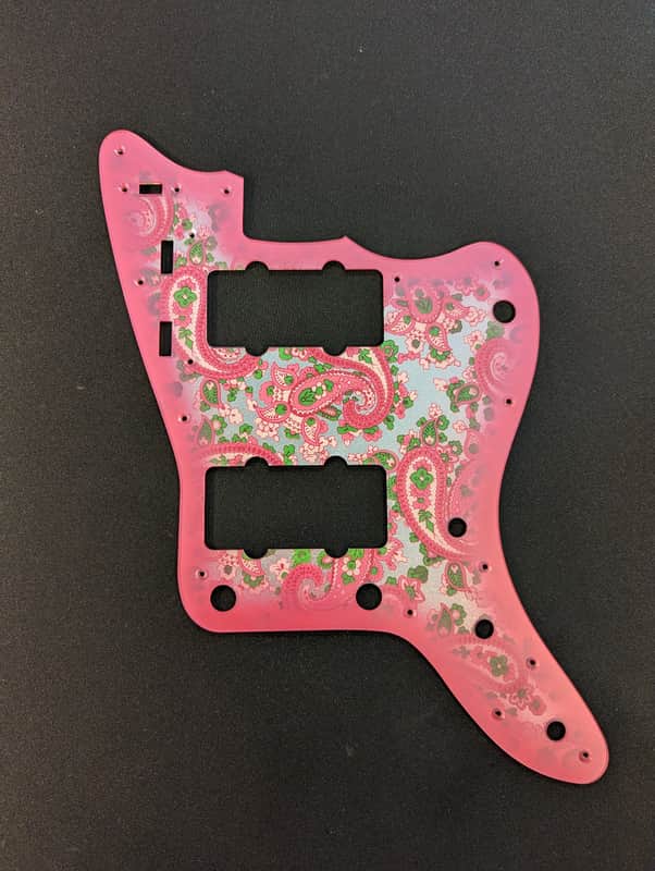 Fender Traditional Jazzmaster Pink Paisley Pickguard image 1