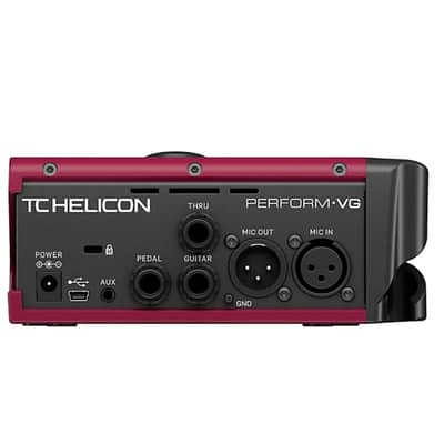 TC Helicon  Perform-VG Vocal and Acoustic Guitar Processor NEW - STANDARD image 4