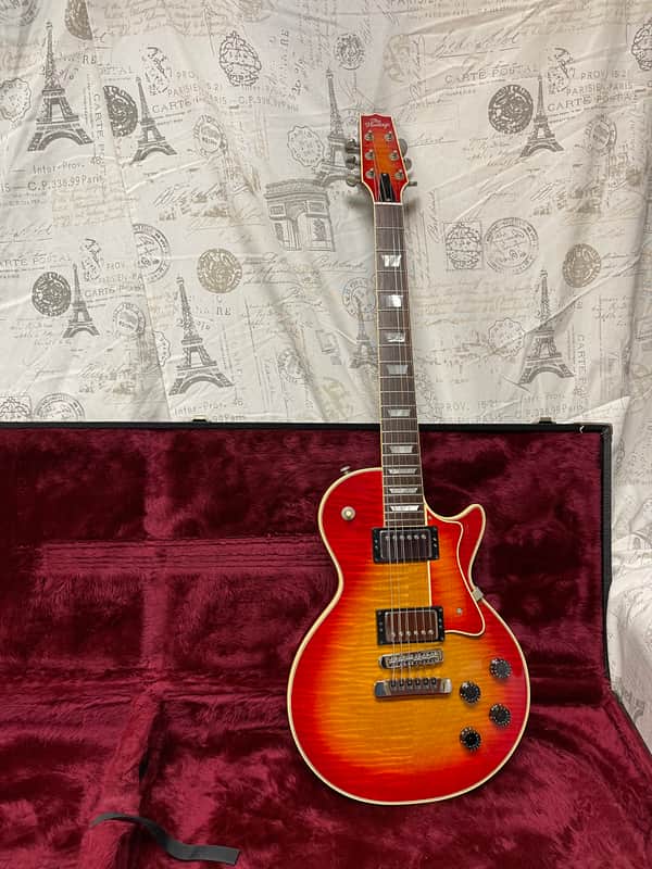 Heritage H-150 Deluxe Cherry Sunburst Kalamazoo R9 Bookmatched AAA Flame Top One of a Limited Run! image 1
