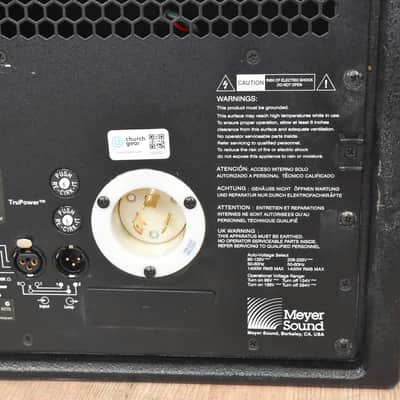 Meyer Sound CQ-1 Wide Coverage Main Loudspeaker (PAIR) CG005EY *ASK FOR SHIPPING* image 10