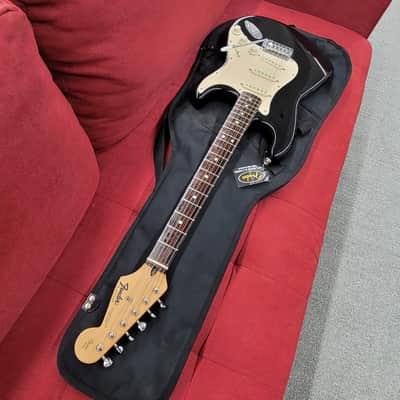 Fender "Squier Series" Standard Strat MIM with Bag 1994 - Black image 5