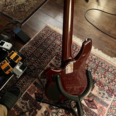 Ernie Ball Music Man Bongo 5 HH 2003 - 2009 - Rolls Burgundy image 6
