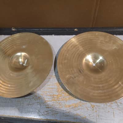 Zildjian 14" A Custom Hi-Hat Cymbals (Pair) 1991 - Present - Brilliant image 4