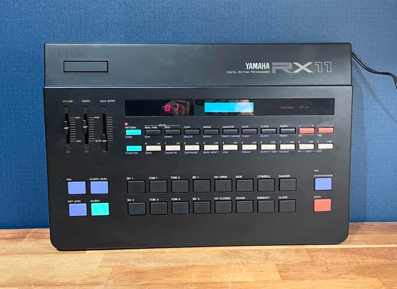 Yamaha RX11 Digital Rhythm Programmer - Black image 1