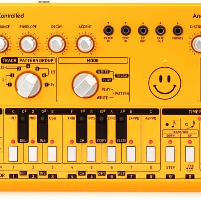 Behringer TD-3-Yellow Analog Bass Line Synthesizer - Yellow