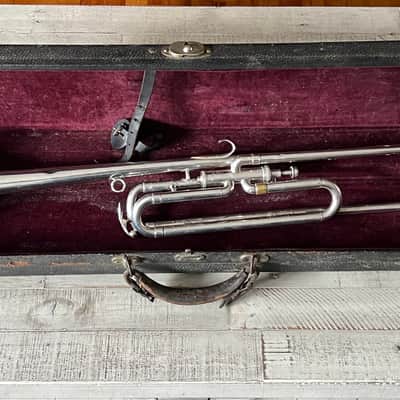 1930s King Signal Cornet – H.N. White Co. Cleveland – Silver Plate – Serial 157395 – Rare Field Model image 15