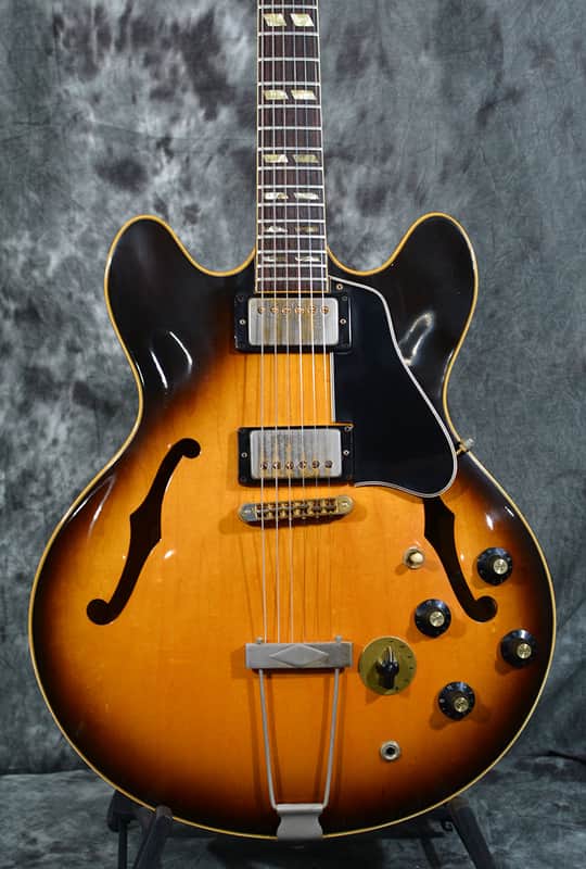 Gibson ES-345 TD 1977 Vintage Sunburst w Original Factory Hardshell Case & FAST Same Day Shipping image 1