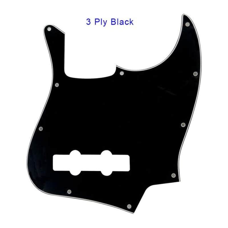 Custom Quality Pickguard-3Ply Black image 1