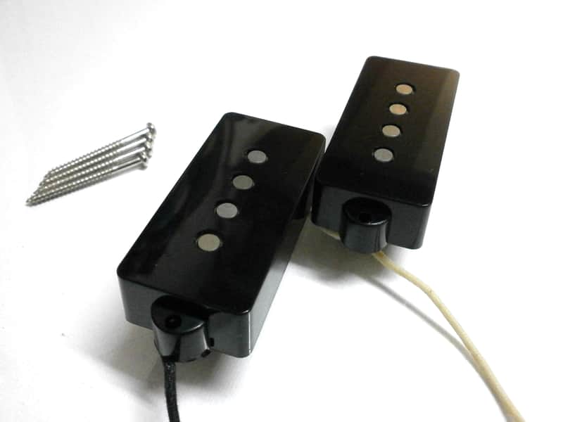 Precision Bass Pickup Hand Wound Alnico 5  Covers Cushions Screws Q pickups Hand wound Fits FendeR image 1