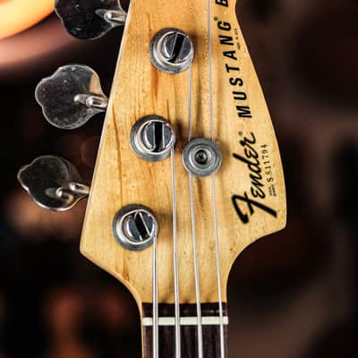 1978 Fender Mustang Bass black image 3