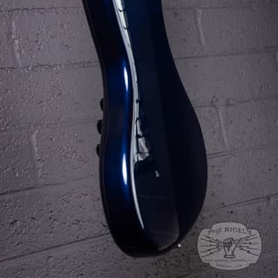 Tokai AJB114 MIJ Jazz Bass Gunmetal Blue Metallic Matching Headstock Made in Japan image 13