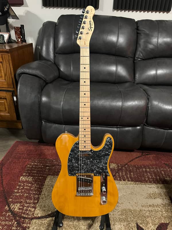 Squier Affinity Telecaster with Maple Fretboard HOT RODDED and MODDED image 1