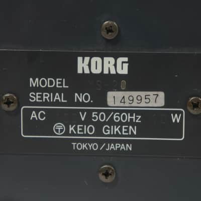 KORG MS-20 Original Vintage Analog Semi-Modular Synthesizer MS20 Fully Working image 8