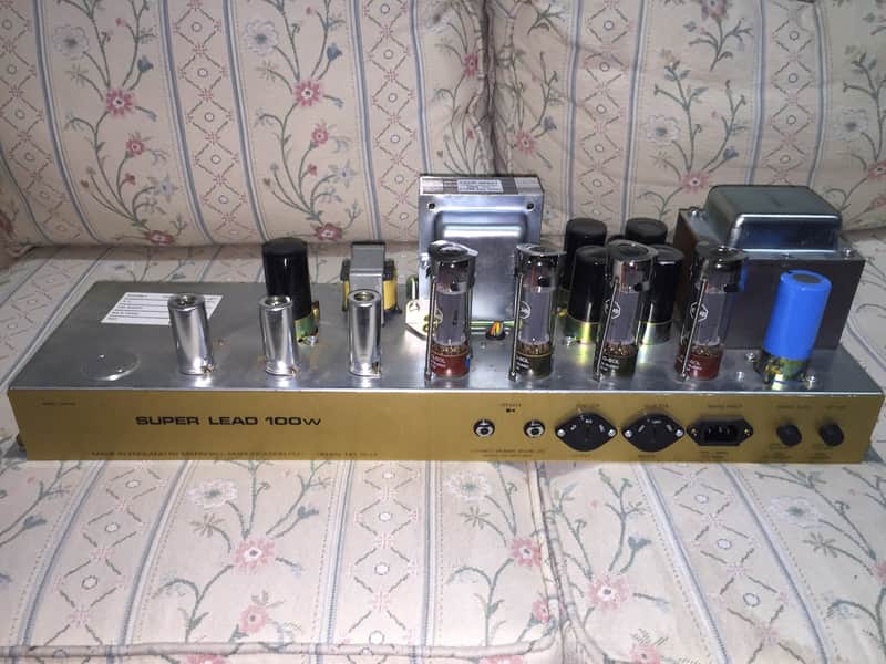 Marshall 1959HW Handwired JMP Reissue 2-Channel 100-Watt Guitar Amp Head image 5