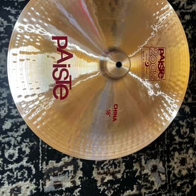 Mint Paiste 18" 2002 China Cymbal - Traditional image 1
