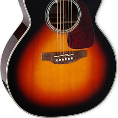 Takamine GN71CE Grand Concert Acoustic-Electric Guitar, Solid Spruce Top, Gloss Brown Sunburst image 2