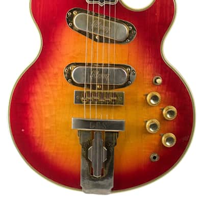 1974 Gibson L-5S Custom Cherry Sunburst w/Low-Impedence Pickups #115134 image 3