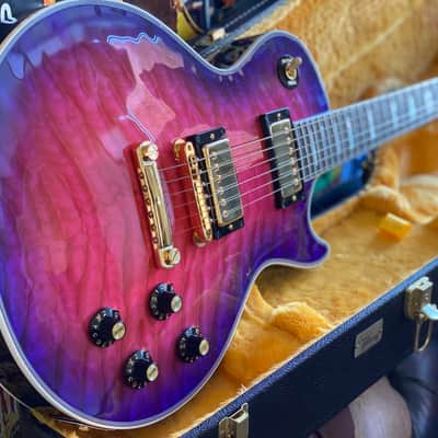 Gibson Custom Shop 1968 Les Paul Custom 7A Quilted Top Japanese Anniversary Order Nr MInt image 1