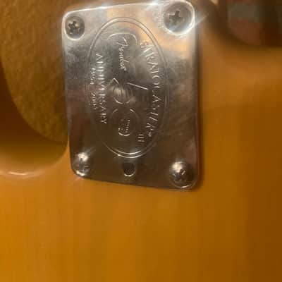 Fender American Series Strat HSS 2004 Butterscotch Blonde image 5
