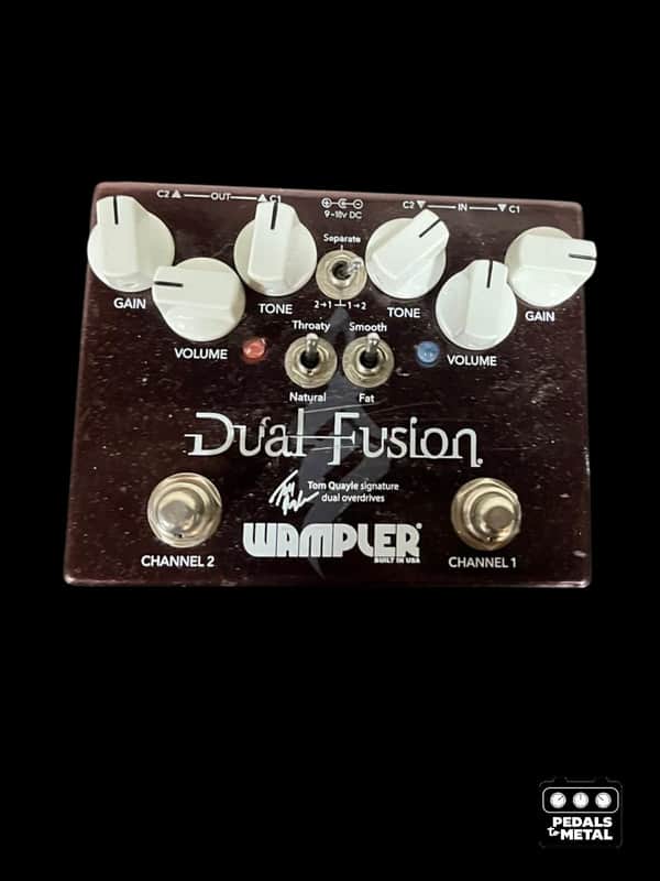 Wampler Dual Fusion Tom Quayle Signature Overdrive V2-x17317 image 1