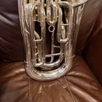 Yamaha YEP-321S Intermediate 4-Valve Euphonium 2010s - Silver-Plated image 2
