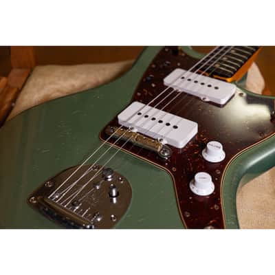Fender Custom Shop 62 Jazzmaster Journeyman RW Sage Green Metallic image 9