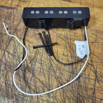2003 Fender Squire Standard Series Jazz Bass Guitar Neck Pickup w/ Installation Screws Luthier Parts image 1
