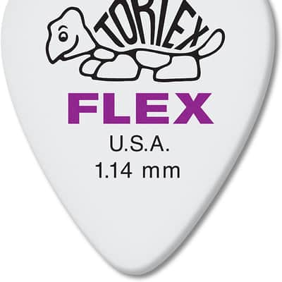 Dunlop Tortex Flex Standard Guitar Picks 1.14 mm 428P1.14 image 3