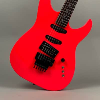 Kramer Pacer Custom I,  Brings a Tear To An Old Pimp's Eye,  1986 Neon Pink image 1