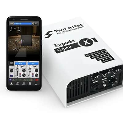 Two Notes Torpedo Captor X 16ohm Stereo Reactive Load Box / Attenuator *Authorized Dealer* image 3