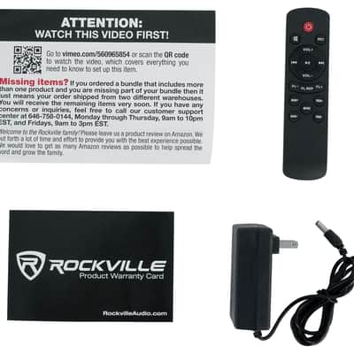 Rockville RockNGo 800 10" Portable Wireless Bluetooth Speaker w/LED + Microphone image 3