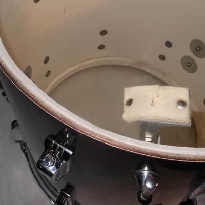 Ludwig Vintage 1966 Burgundy Sparkle Downbeat Drum Set 20".14",12" EXCELLENT!! image 10