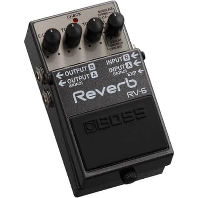 BOSS RV-6 Digital Reverb Guitar Effects Pedal image 1