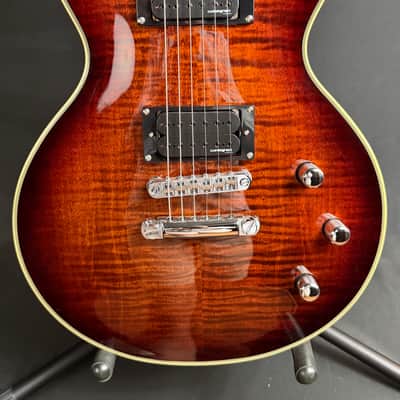 Schecter Solo-II Supreme Electric Guitar Cat's Eye Black Burst w/ Lundgren Black Heaven P/U's image 2