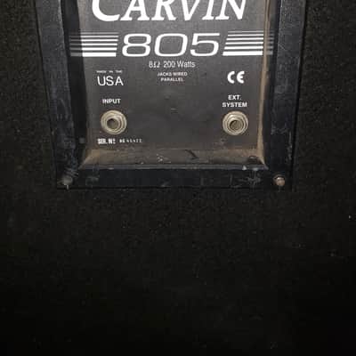 Carvin 805 PA Speaker Cab 1 x 10 (Made In USA) image 9