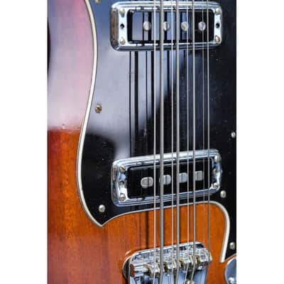 1969 Hagström H 8 8-string Bass sunburst image 15