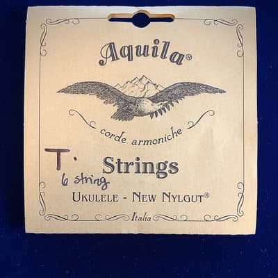 Aquila 6-String Tenor Ukulele Strings (New Nylgut) image 1
