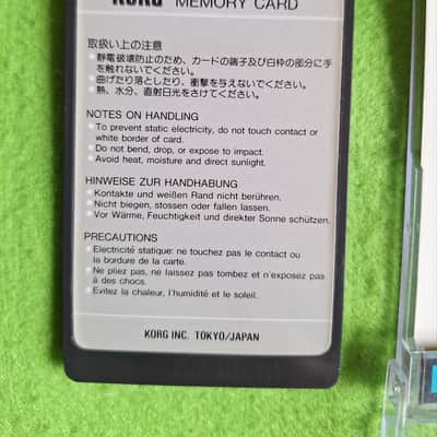 Korg DDC-B05 Latin 5 Card for DDD-1 DDD-5 image 2