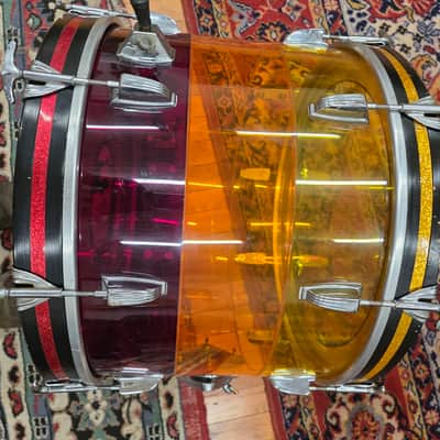 Ludwig Tequila Sunrise Tivoli Bass Drum 20x14 1970s image 11