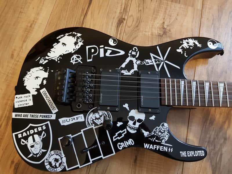 Jackson dinky "jeff hanneman" inspired Black image 1