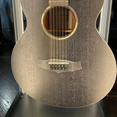 Tanglewood TWBB-SFCE-12 Blackbird 12-String Cutaway with Electronics 2020s - Smokestack Black image 1