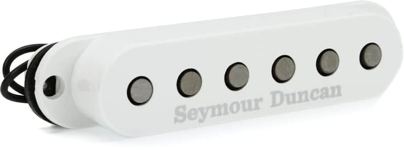 Seymour Duncan Custom Flat Strat Single Coil Pickup - White image 1