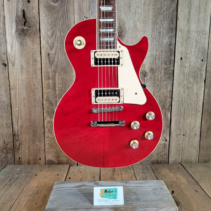 Gibson Les Paul Classic 2020 All Original, Near Mint - Transparent Cherry image 1