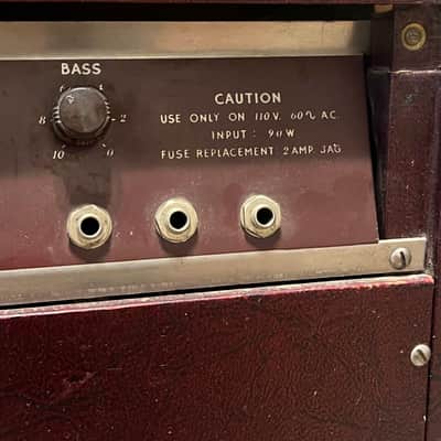 Vintage 1950’s Silvertone Model 1304 Tube Guitar Amplifier image 7