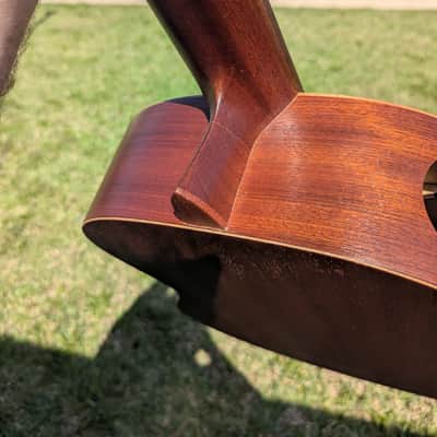 Antonio Pinto Carvalho 1S-MX Side Hole Classical Guitar - Naturtal image 8