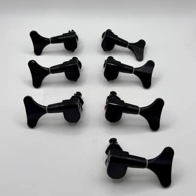 Conklin By Groove Tools GT-7 Tuning Machines 7 String Bass 1990’s - Black image 1