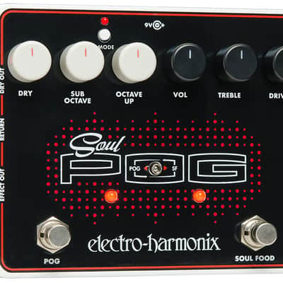 Electro-Harmonix Soul POG Overdrive / Octave Multi-Effect image 1