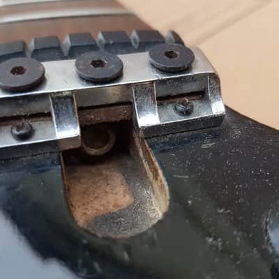 80's CHANDLER by ESP POINTY HEADSTOCK NECK - EARLY PAUL C's series image 5