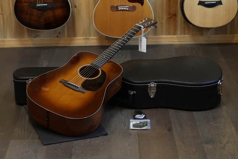 2022 Martin Standard Series D-18 Dreadnought Acoustic Guitar Ambertone + OHSC image 1