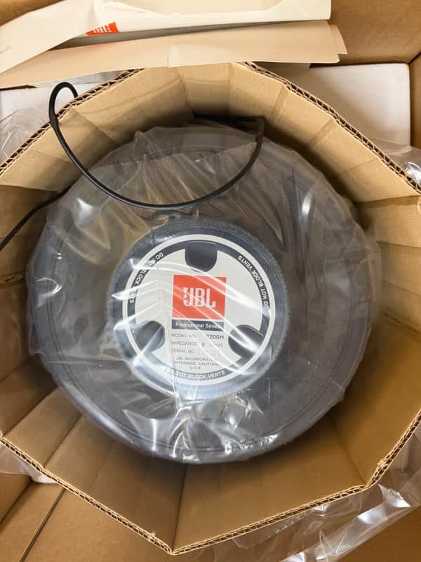 JBL 2206H Professional Series Woofer 8 Ohms New Open Box image 1